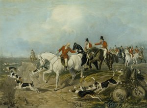 The Find, engraved by Huffman and Mackrill (coloured engraving)