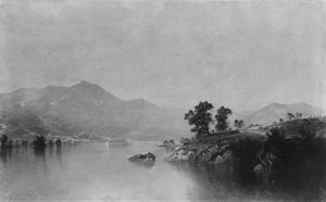 بحيرة جورج ، نيويورك ، 1872. بواسطة جون فريدريك كينسيت