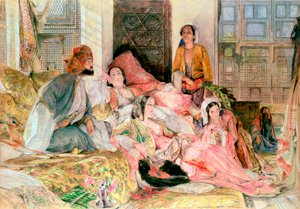 "الحريم" عام 1850 بواسطة جون فريدريك لويس