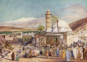 مسجد طبريا وبحيرة الجليل
