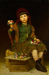 شراء Posy ، c1881 (زيت على قماش) بواسطة جون جورج براون