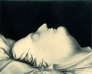نابليون على فراش الموت ، 1821 ، 1921. بواسطة جون جيبس