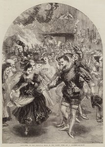 عيد الميلاد في القاعة البارونية في الزمن القديم