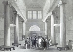 البورصة ، نقشها هنري ميلفيل ، c.1842 بواسطة جون جيلبرت