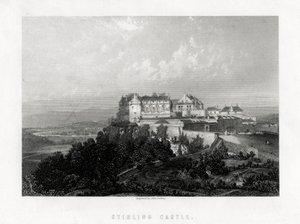 قلعة ستيرلنغ ، اسكتلندا ، 1883. بواسطة جون جودفري