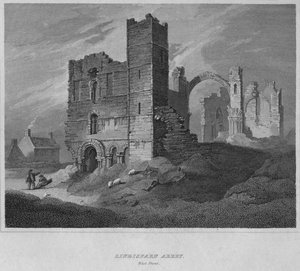 دير Lindisfarne. الجبهة الغربية ، 1814 بواسطة جون جريج