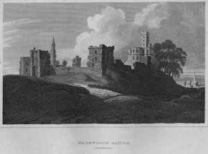 قلعة واركورث ، نورثمبرلاند ، 1814 بواسطة جون جريج