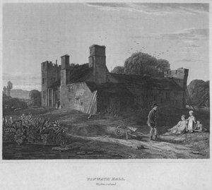 قاعة Yanwath ، Westmoreland ، 1814 بواسطة جون جريج