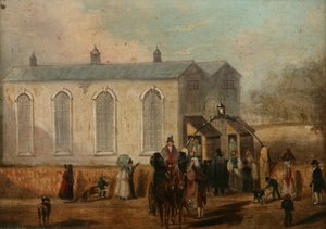 كنيسة ألفرتون المؤقتة ، 1832-35 بواسطة جون جرينفيل مويل