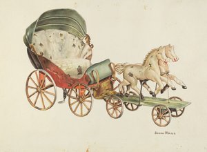 كالاش والخيول ، ج. 1940. بواسطة جون هول