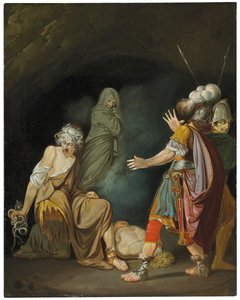 Sextus Pompeius يتشاور مع Erichtho قبل معركة Pharsalia
