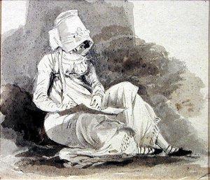 الكتابة (حبر على ورق) بواسطة جون هاردن