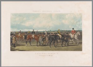 العودة بعد سباق الخيل السباق - اللوحة 4. العودة إلى الوزن (العنوان على الجسم) فورس الوطنية للرياضة (عنوان السلسلة) فورز الوطنية للرياضة (عنوان المسلسل) بواسطة وليام سمرز