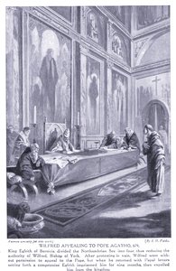 ويلفريد مناشدة للبابا أغاثو AD679 ، 1920 بواسطة جون هاريس فالدا