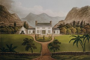 مال-ميزون بونابرت في سانت هيلينا ، 1821