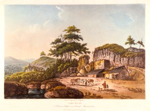 أفران الجير. منظر في كليفتون بالقرب من بريستول ، جلوسيسترشاير ، 1798.