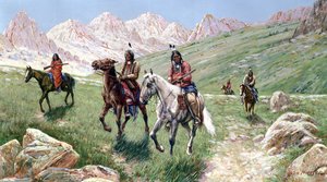 في بلاد شايان ، 1896