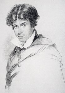 جيمس هنري لي هانت (1784-1859) عمره 44 عامًا ، نقش بواسطة هنري ماير (1844-99) من "حياة تشارلز لامب ، المجلد الأول" بقلم إيف لوكاس ، نُشر عام 1905