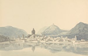 كومو من عبر البحيرة