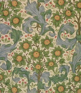 خلفية Orchard ، التي صممها جون هنري ديرل (1860-1932) لموريس وشركاه ، 1899 بواسطة جون هنري ديرل