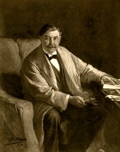 توماس باور أوكونور ، صحفي ونائب أيرلندي ، 1910. بواسطة جون هنري فريدريك بيكون