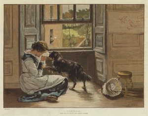 الوداع (chromolitho)