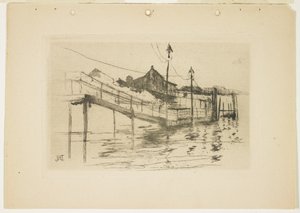 The Old Toll House في بريدجبورت (لوحة صغيرة) ، 1888-1889 بواسطة جون هنري تواكتمان