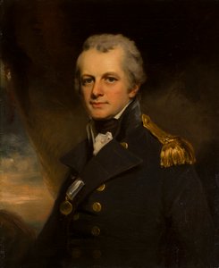 صورة للأدميرال جون ويليت باين ، 1772-1803 (زيت على قماش) بواسطة جون هوبنر