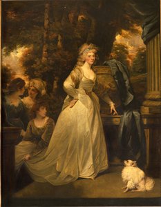 صورة لصاحب السمو الملكي فريدريكا شارلوت أولريكا ، الأميرة الملكية بروسيا ودوقة يورك ، 1792 بواسطة جون هوبنر