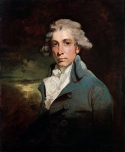 صورة للكاتب المسرحي ورجل الدولة اليميني ريتشارد برينسلي شيريدان ، 1751-1816. بواسطة جون هوبنر