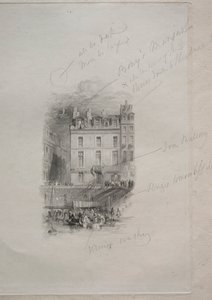 سكن نابليون ، كواي كونتي ، 1836. بواسطة جون هورسبيرج