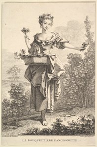 The Flower Girl Fanchonette1741-63.