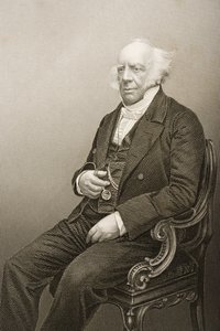 أندرو ريد (1788-1862) منقوش بواسطة DJ Pound من صورة فوتوغرافية ، من "غرفة الرسم للشخصيات البارزة ، المجلد 2" ، نُشر في لندن ، 1860