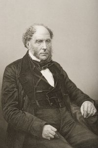 السير أرشيبالد أليسون (1792-1867) منقوش بواسطة DJ Pound من صورة فوتوغرافية ، من "غرفة الرسم للشخصيات البارزة ، المجلد 2" ، نُشر في لندن ، 1860 بواسطة جون جابيز إدوين بيزلي مايال