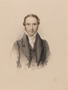 صورة صموئيل بروت ، c.1820 (مرحاض على ورق) بواسطة جون جاكسون