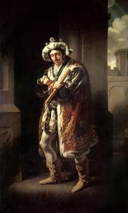 إدموند كين (1787-1833) مثل ريتشارد الثالث بواسطة جون جيمس هولز