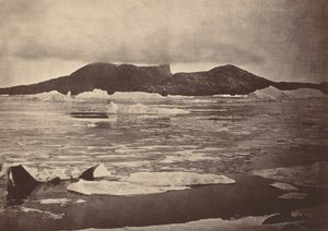 مناطق القطب الشمالي: رقم 92. * إبهام الشيطان مغطى جزئيًا بضباب ... ، 1869 بواسطة جون إل دنمور