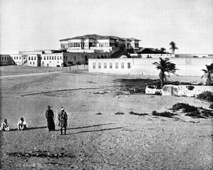 قصر وحريم ، الإسكندرية ، مصر ، 1893. بواسطة جون ل. ستودارد