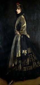 عسلي باللونين الأسود والذهبي ، 1916 بواسطة جون لافري