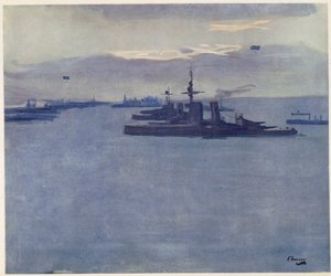 فيرث فورث ، ريح ، 1917 ، من فنانين بريطانيين في الجبهة ، استمرار الجبهة الغربية ، 1918