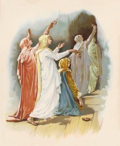 مَثَل العذارى العشرة (ليثو ملون) بواسطة جون لوسون