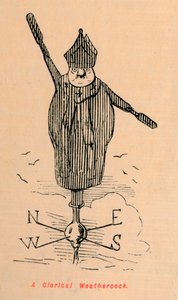 A Weathererock Clerical ، c1860 ، c1860 بواسطة جون ليتش