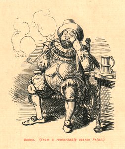 لحم خنزير مقدد. من طباعة نادرة بشكل ملحوظ ، 1897. بواسطة جون ليتش
