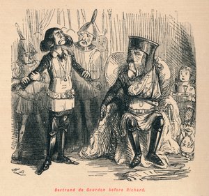 برتراند دي جوردون قبل ريتشارد ، c1860 ، c1860 بواسطة جون ليتش