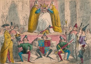 تتويج هنري الرابع من أفضل السلطات ، 1850 بواسطة جون ليتش