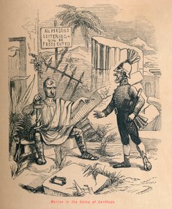 ماريوس في أنقاض قرطاج ، 1852 بواسطة جون ليتش
