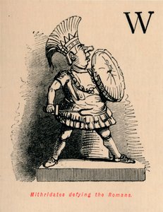 ميثريدات يتحدى الرومان ، 1852 بواسطة جون ليتش