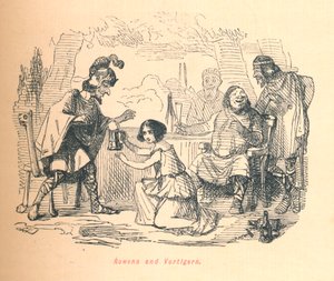 روينا وفورتيجرن ، c1860 ، c1860. بواسطة جون ليتش