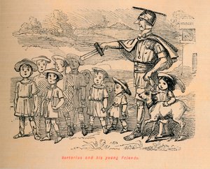 سيرتوريوس وأصدقائه الشباب ، 1852 بواسطة جون ليتش