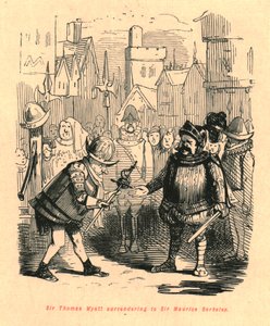 السير توماس وايت يستسلم للسير موريس بيركلي ، 1897. بواسطة جون ليتش